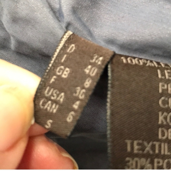 NWOT Genuine fur and leather jacket - Picture 12 of 12